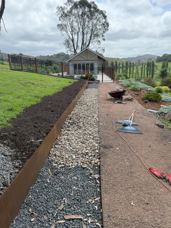 French drains installed in Wollongong