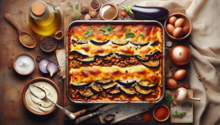 Creamy Greek Moussaka Cooking Guide: Step-by-Step Instructions