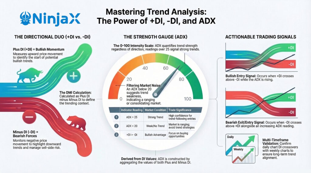Do Plus DI and Minus DI Shape Market Trends?