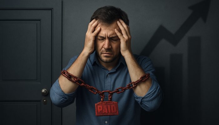 Stressed borrower facing barriers to mortgages and loans due to missed payments and rising insurance costs