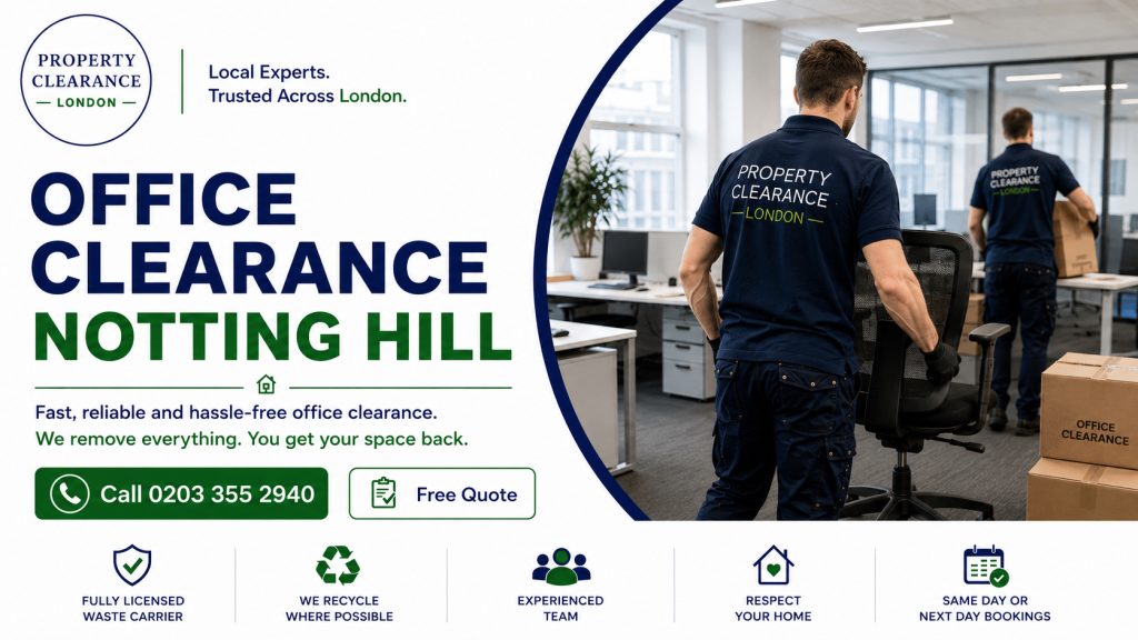 Office Clearance Services in Notting Hill: Expert Help Available