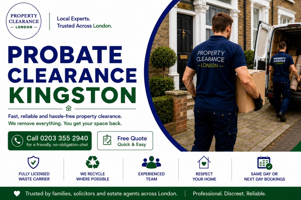 Probate House Clearance Services in Kingston