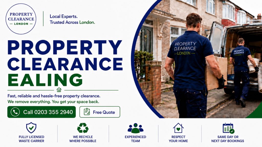 Property Clearance Services in Ealing: Your Local Experts